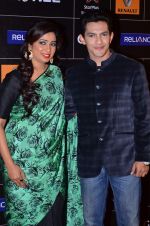 Shreya Ghoshal, Aditya Narayan at 4th Gionne Star Global Indian Music Academy Awards in NSCI, Mumbai on 20th Jan 2014